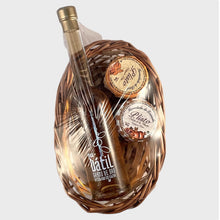 Cargar imagen en el visor de la galería, Cestas con una selección de productos de Elche como: Dátiles, Pan de dátil, Pan de higos, Mermelada de dátil, Mermelada de higos, Licor de dátil, miel natura, figurita de la Dama de Elche... Todos ideales para elaborar un lote para un gran regalo. Palmas y dátiles Serrano Valero. www.palmasydatiles.com